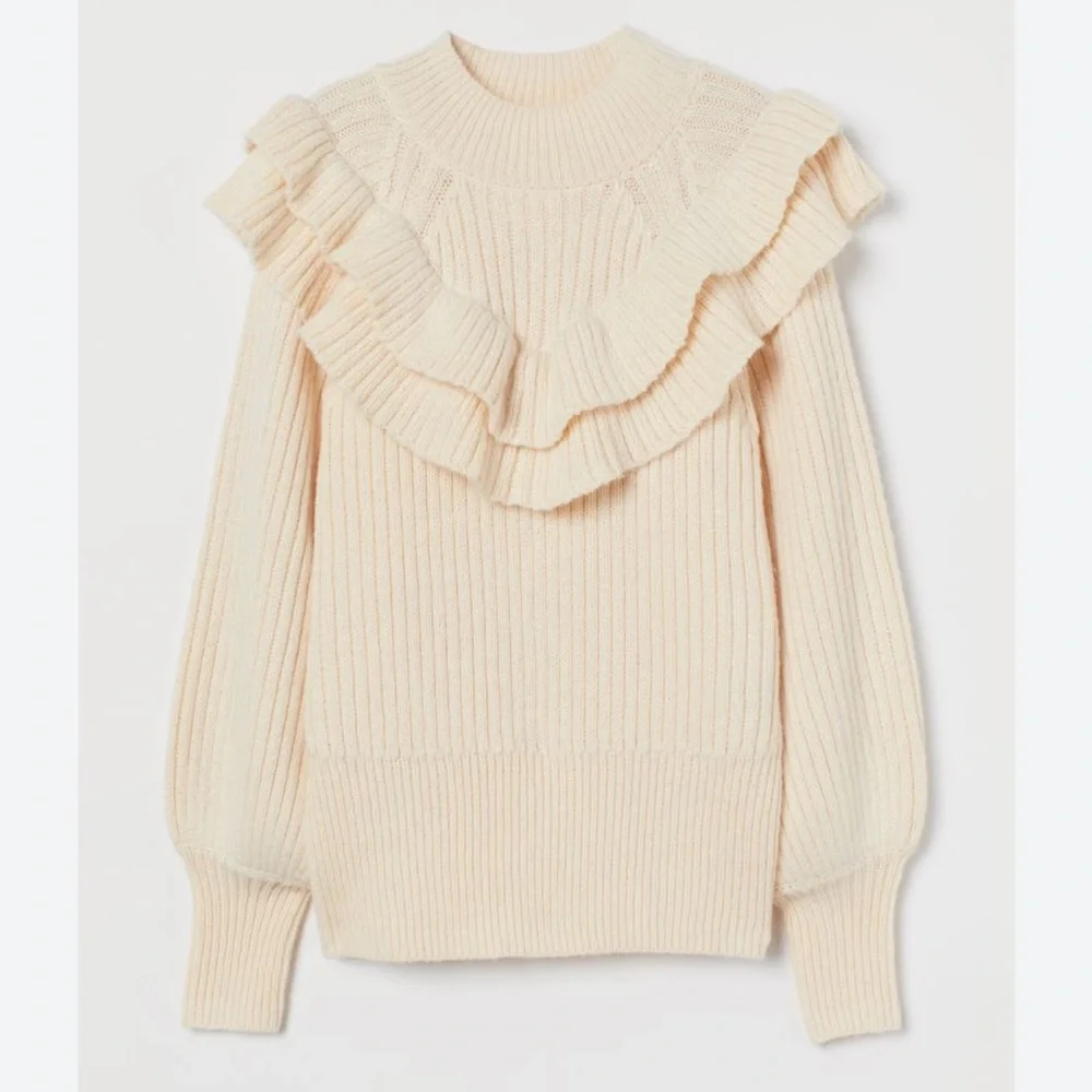 H&M Flounce Ruffle Sweater - Picture 3 of 4